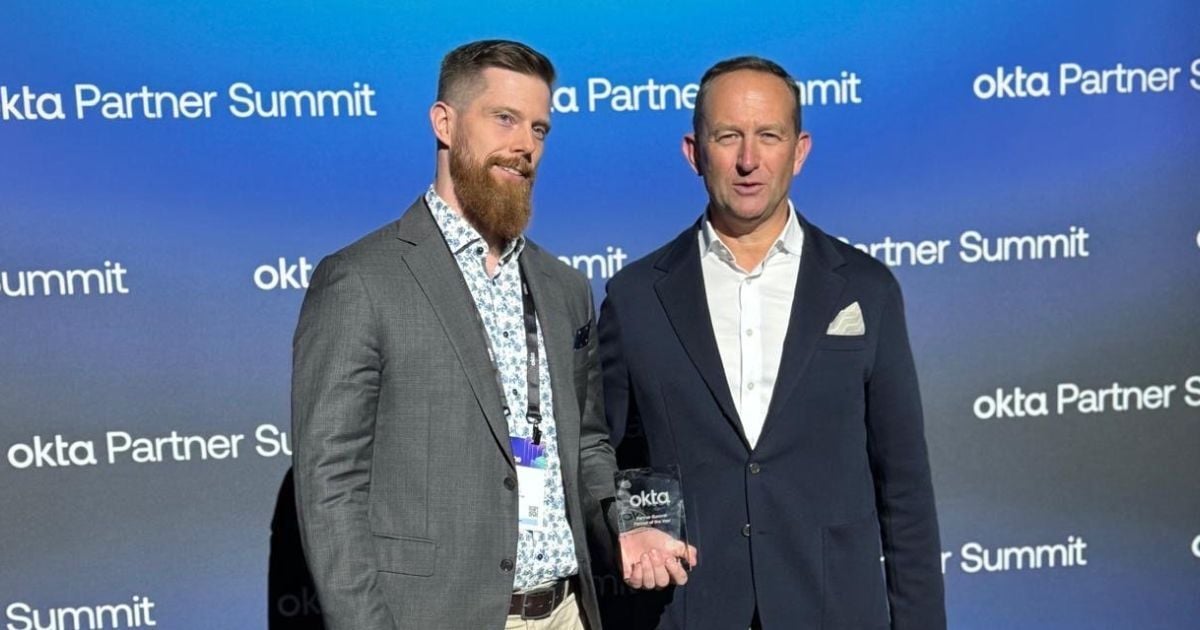 Henri Talvitie from Cloudworks with X from Okta