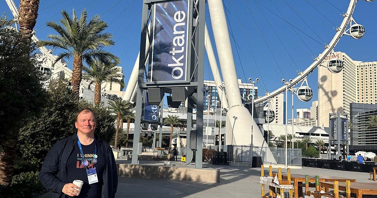 Arne at Oktane 2024