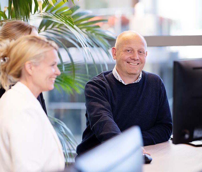 Dagfinn, Åse Helene og Marlene