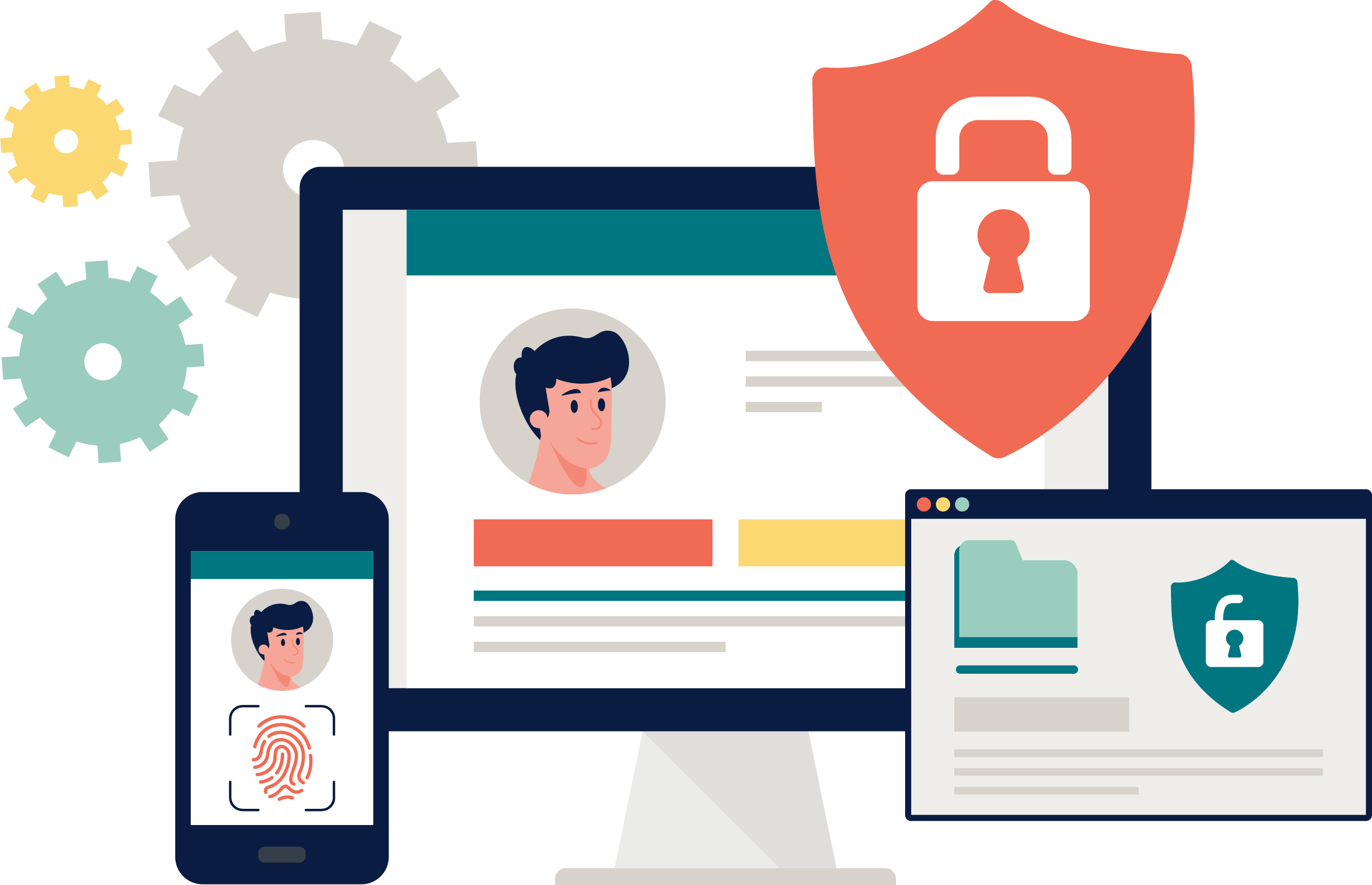 Illustration Privileged Access Management (PAM)