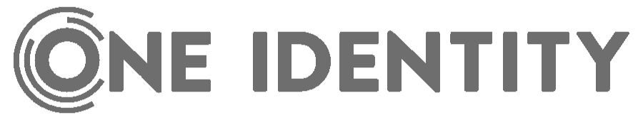 One Identity grå logo